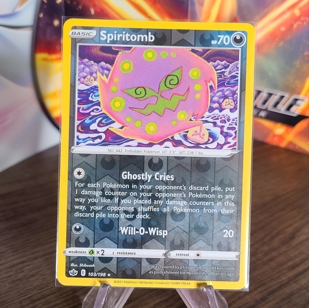 Spiritomb 103/198 Pokemon TCG Reverse Holo Rare